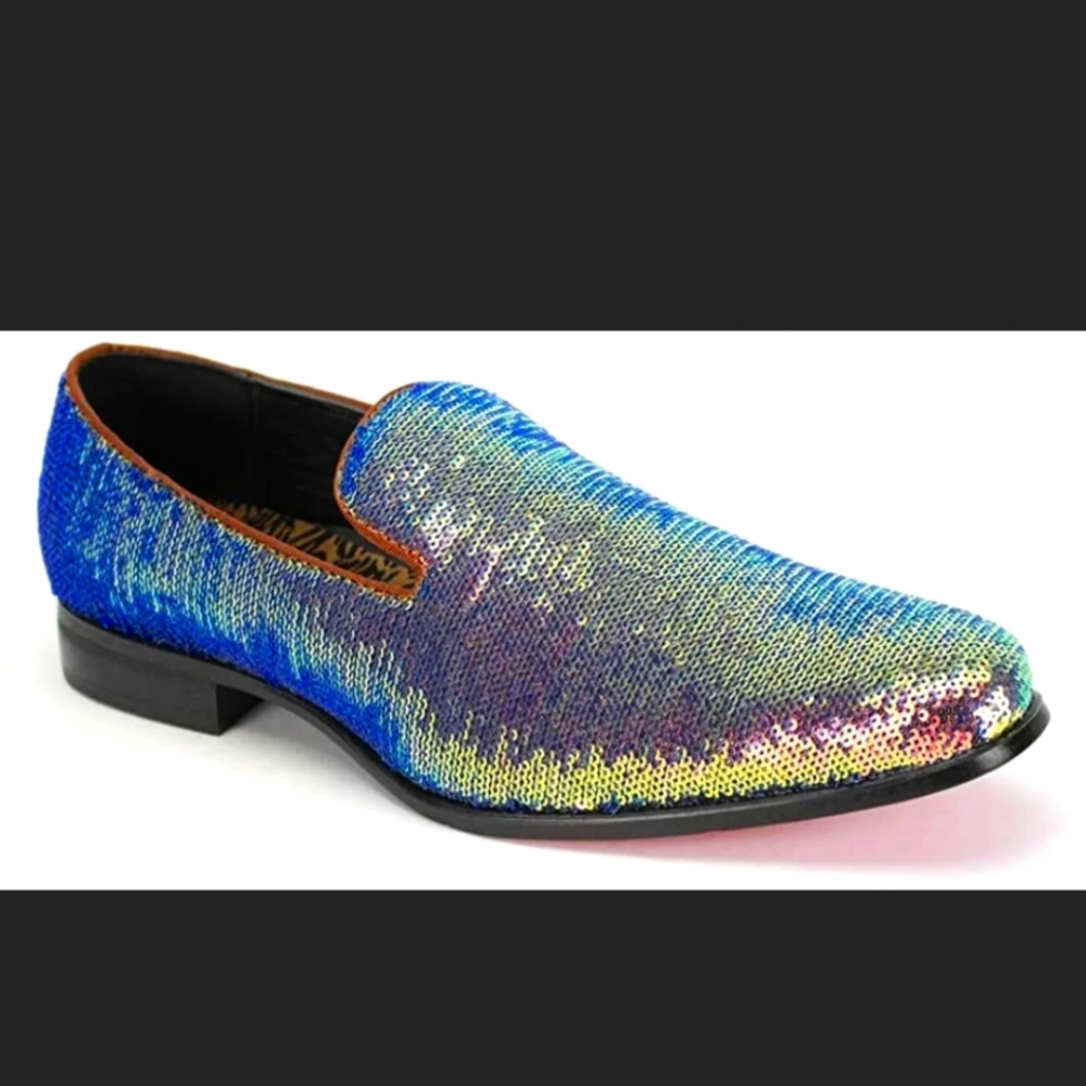 AFTER MIDNIGHT Rose Gold Pearl Boutique Seller Mens Smoker with Sequins Brand